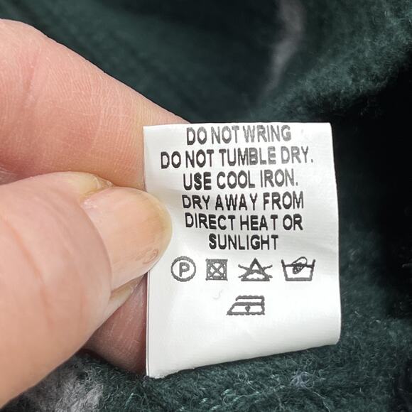 Harry Potter Slytherin Quidditch Ribbed Knit Wool Sweater Adult Medium Scotland - Picture 11 of 14